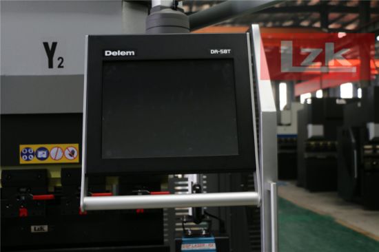 "Da58t 2D-Programmierung CNC 200tonx4000mm Stahlplatten-Faltmaschine"